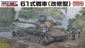 FINE MOLDS FM46 - 1:35 JGSDF Type 61 Tank Upgraded