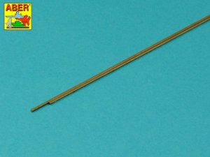 ABER KR10 - Brass square rods 1,0mm length 245mm x 2 pcs