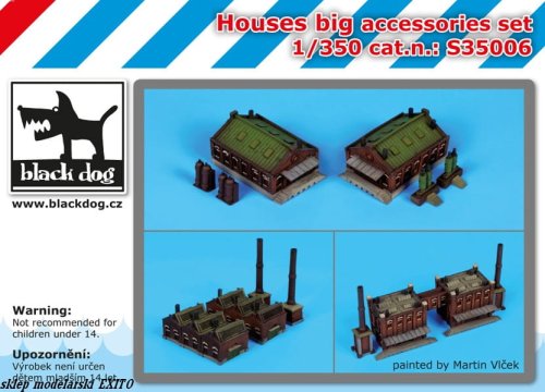 Go to product BLACK DOG S35006 - 1:350 Houses big accessories set