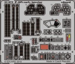 EDUARD 33072 - 1:32 P-40N early interior S.A.