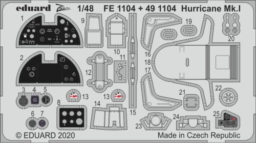 Go to product EDUARD FE1104 - 1:48 Hurricane Mk.I