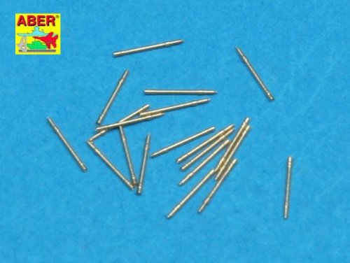 Go to product ABER 1:350L-17  - 1:350 Set of 20 pcs 20 mm L/65 barrels MG C/30 for German ships