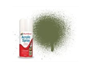 HUMBROL 080 - Grass Green Matt spray can 150 ml.