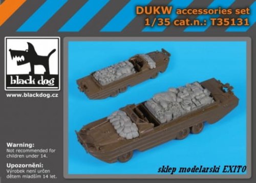 Go to product BLACK DOG T35131 - 1:35 DUKW accessories set