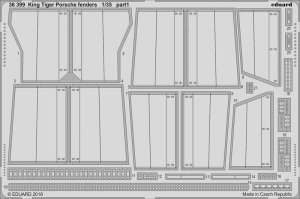 EDUARD 36399 - 1:35 King Tiger Porsche fenders