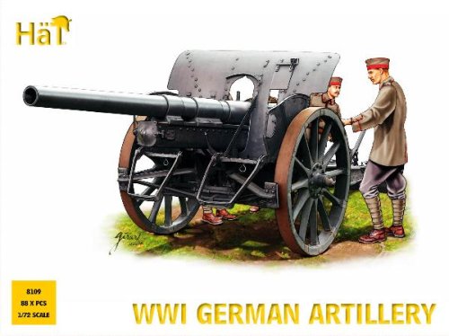 Go to product HAT 8109 - 1:72 WWI German Artillery