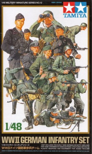 Go to product TAMIYA 32512 - 1:48 WWII German Infantry Set