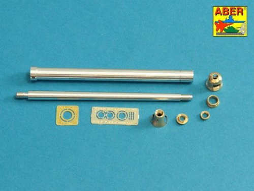 Go to product Aber 35L-248 - 1:35 8,8cm Kw.K 43/3 L/71 metal gun barrel for Tiger II with Porsche turret late production