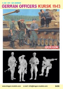 DRAGON 6456 - 1:35 German Officer Kursk 1943