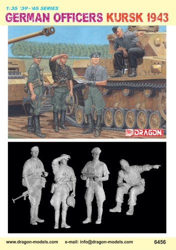 Go to product DRAGON 6456 - 1:35 German Officer Kursk 1943