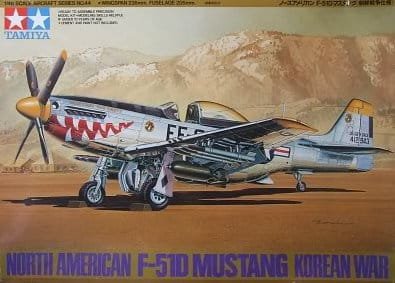 Go to product TAMIYA 61044 - 1:48 North American F-51D Mustang Korean War
