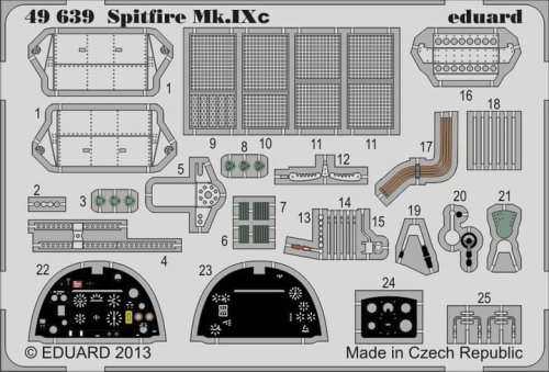 Go to product EDUARD 49639 - 1:48 Spitfire Mk.IXc