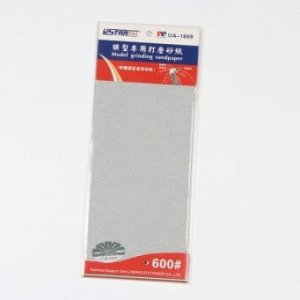U-STAR UA91610 - Set of 4 self adhesive sandpapers: Grit: #800