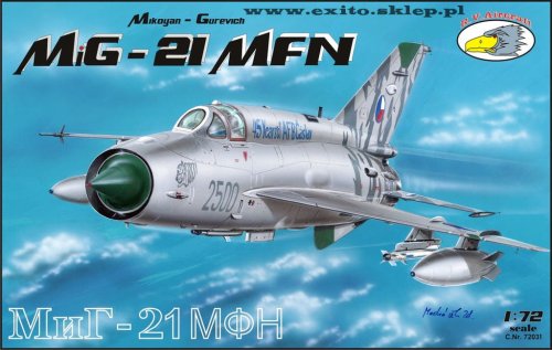 Go to product RV AIRCRAFT 72031 - 1:72 MiG-21 MFN