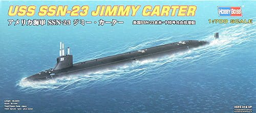 Go to product HOBBY BOSS 87004 - 1:700 USS SSN-23 Jimmy Carter Attack Submarine