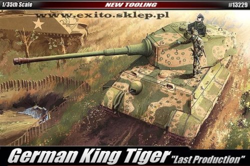 Go to product ACADEMY 13229 - 1:35 German King Tiger - Last Production
