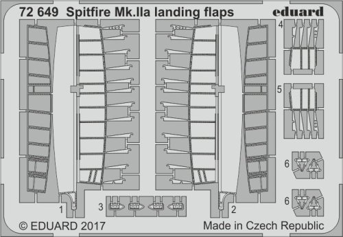 Go to product EDUARD 72649 - 1:72 Spitfire Mk.IIa landing flaps