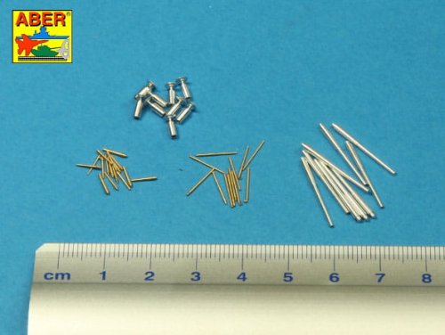 Go to product ABER 1:700L-35  - 1:700 Set of barrels for Italian Battleship: RN Roma or Littorio or Vittorio Veneto 381mm x 9, 152mm x 12, 90mm x 12