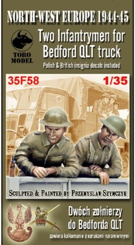 Go to product TORO MODEL 35F58 - 1:35 NWE 1944-45 Two Infantrymen for Bedford QLT