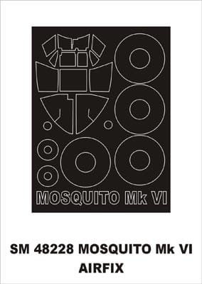 Go to product MONTEX SM48228 - 1:48 D.H. Mosquito Mk.VI