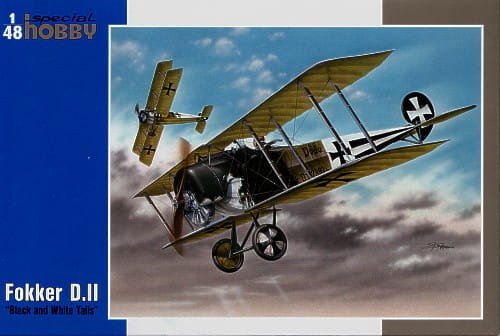 Go to product SPECIAL HOBBY 48038 - 1:48 Fokker D.II  Black & White Tails