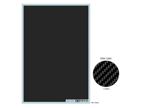 Go to product TAMIYA 12681 - 1:24 Carbon Decal Twill F