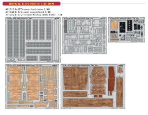 EDUARD BIG49256 - 1:48 B-17G PART III