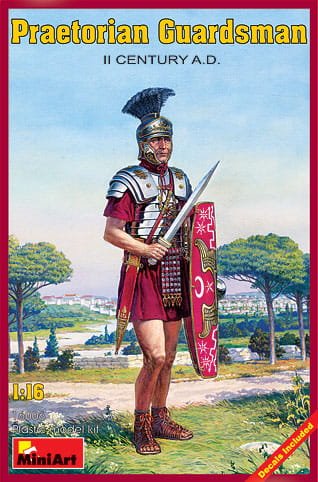 Go to product MINIART 16006 - 1:16 Praetorian Guardsman. II Century A.D.
