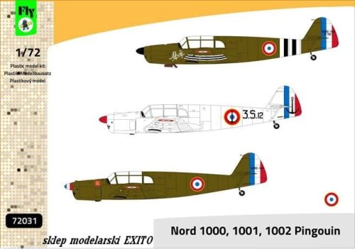 Go to product FLY 72031 - 1:72 Nord 1000,1001,1002 Pingouin