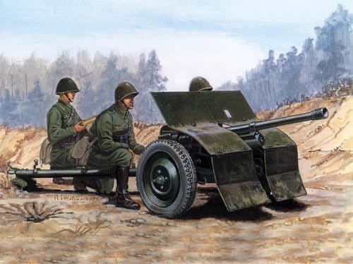 Go to product MIRAGE 35212 - 1:35 37mm Bofors wz 36 anti tank gun
