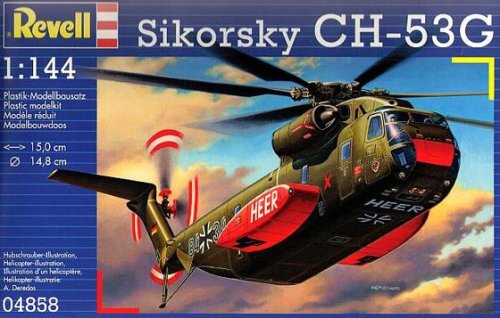 Go to product REVELL 04858 - 1:144 Sikorsky CH-53 G