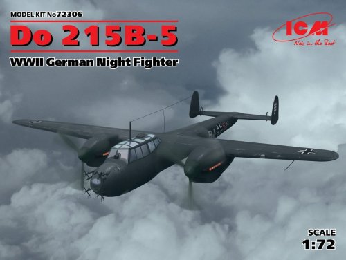 Go to product ICM 72306 - 1:72 Dornier Do 215B-5 WWII German Night Fighter