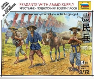ZVEZDA 6415 - 1:72 Peasants with Ammo Supply