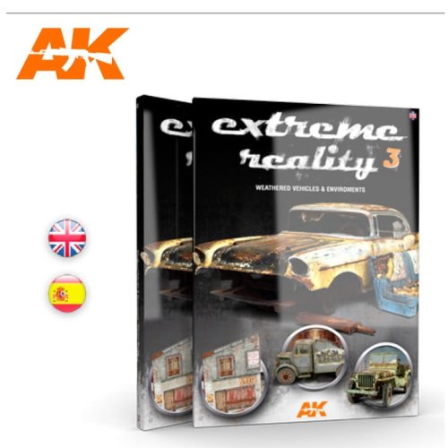 Go to product AK INTERACTIVE 510 - Extreme Reality 3 - Weathered Vehicles & Enviroments