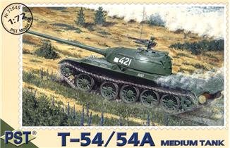 Go to product PST 72045 - 1:72 T-54 Medium Tank