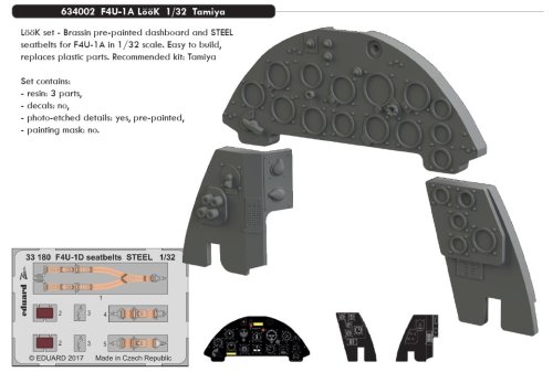 Go to product EDUARD 634002 - 1:32 F4U-1A LooK