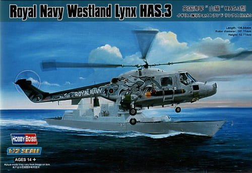 Go to product HOBBY BOSS 87237 - 1:72 Royal Navy Westland Lynx HAS.3