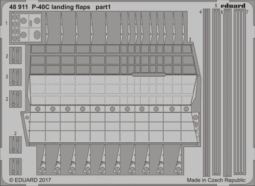 Go to product EDUARD 48911 - 1:48 P-40C landing flaps