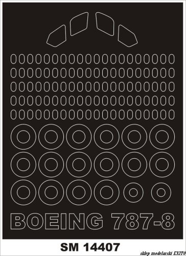 Go to product MONTEX SM14407 - 1:144 Boeing 787-8