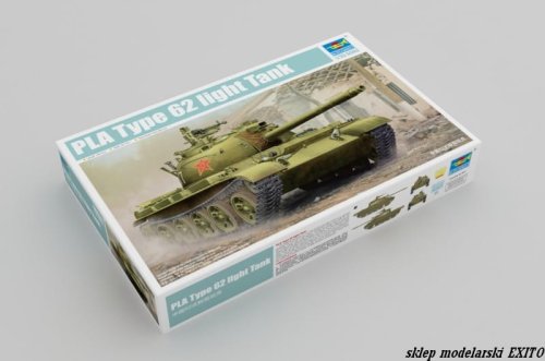 Go to product TRUMPETER 05537 - 1:35 PLA Type 62 light Tank