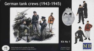 MASTER BOX 3507 - 1:35 German tank crew (1943-1945)