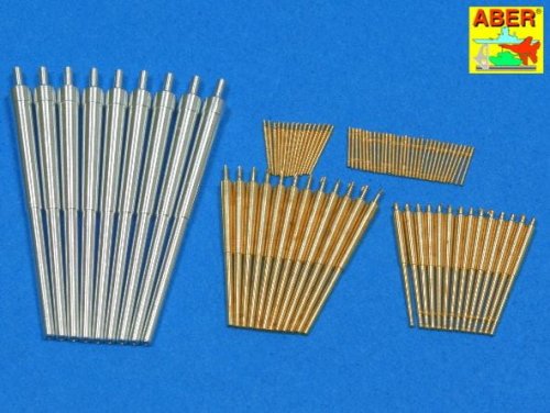 Go to product ABER 1:350L-53  - 1:350 Set of barrels 280mm x 9, 150mm x 12, 105mm x 14, 37mm x 16, 20mm x 32 for German Battleship Scharnhorst (1943)