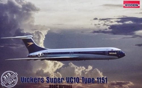 Go to product RODEN 313 - 1:144 Vickers Super VC10 Type 1151