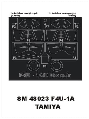Go to product MONTEX SM48023 - 1:48 F4U-1A Corsair