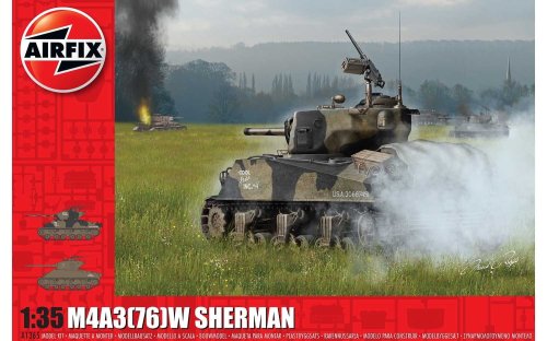 Go to product AIRFIX 01365 - 1:35 M4A3(76)W Sherman