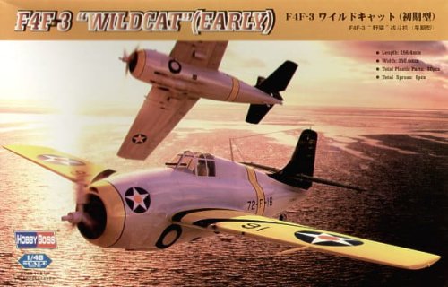 Go to product HOBBY BOSS 80326 - 1:48 F4F-3 Wildcat (early)