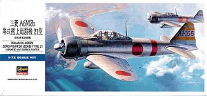 HASEGAWA D21 - 1:72 Mitsubishi A6M2b Zero (Zeke) Type 21