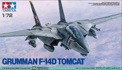 Go to product Tamiya 60795 - 1:72 Grumman F-14D Tomcat