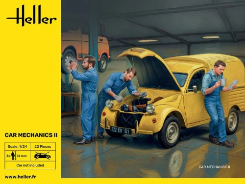 Go to product Heller 82756 - 1:24 Car Mechanics II