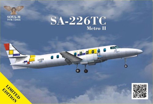Go to product Sova 72066 - 1:72 SA-226TC Metro II